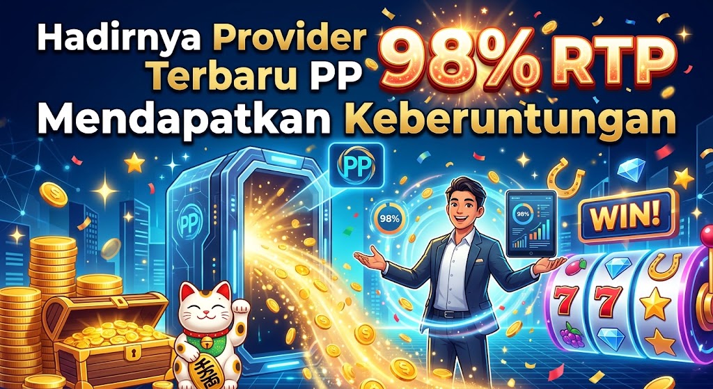 Hadirnya Provider Terbaru PP 98% RTP Mendapatkan Keberuntungan